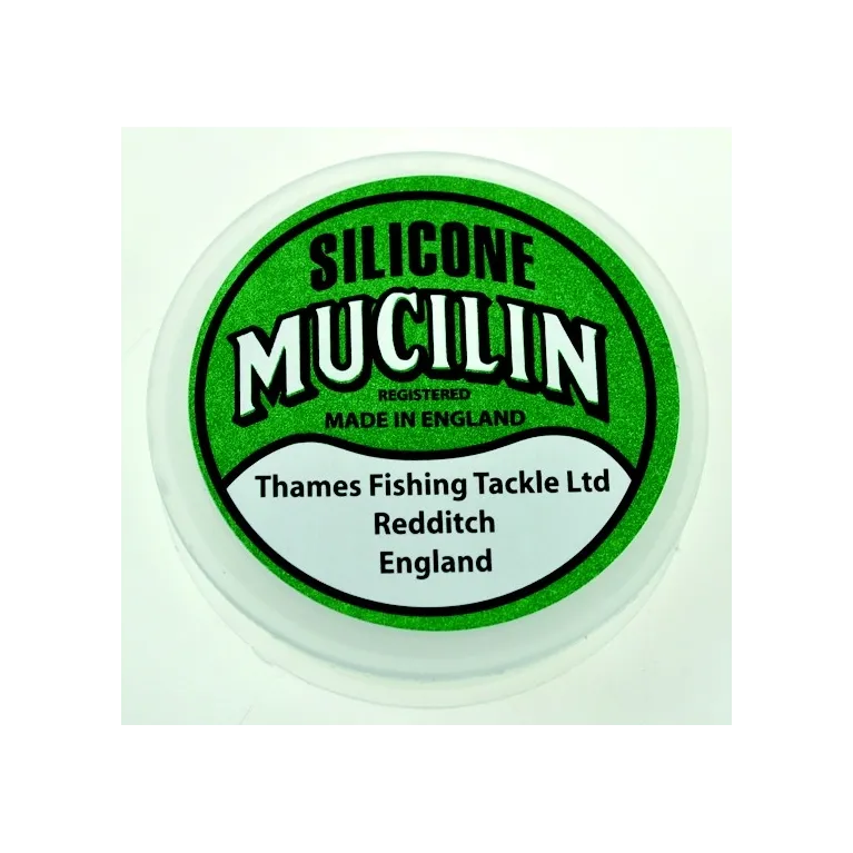 Mucilin Graisse Verte – Graisse silicone pour soie de pêche à la mouche