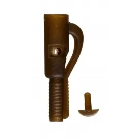 LEAD LOCK CLIP MUDDY BROWN STARBAITS POUR CLIP PLOMB