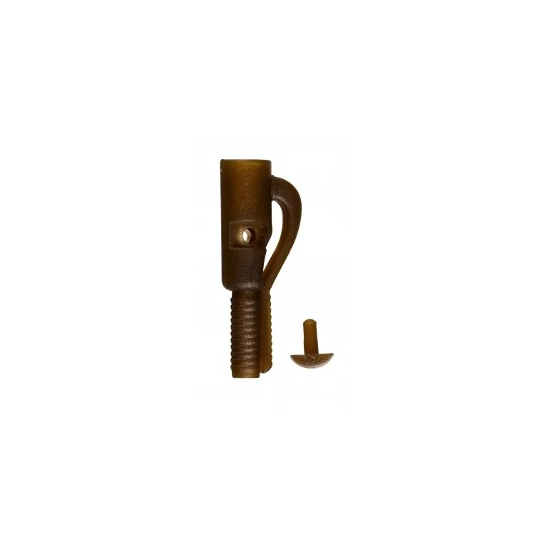 LEAD LOCK CLIP MUDDY BROWN STARBAITS POUR CLIP PLOMB