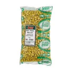 Sensas Baby Corn 8 mm – Pellets Maïs 1 kg pour Gros Poissons Blancs