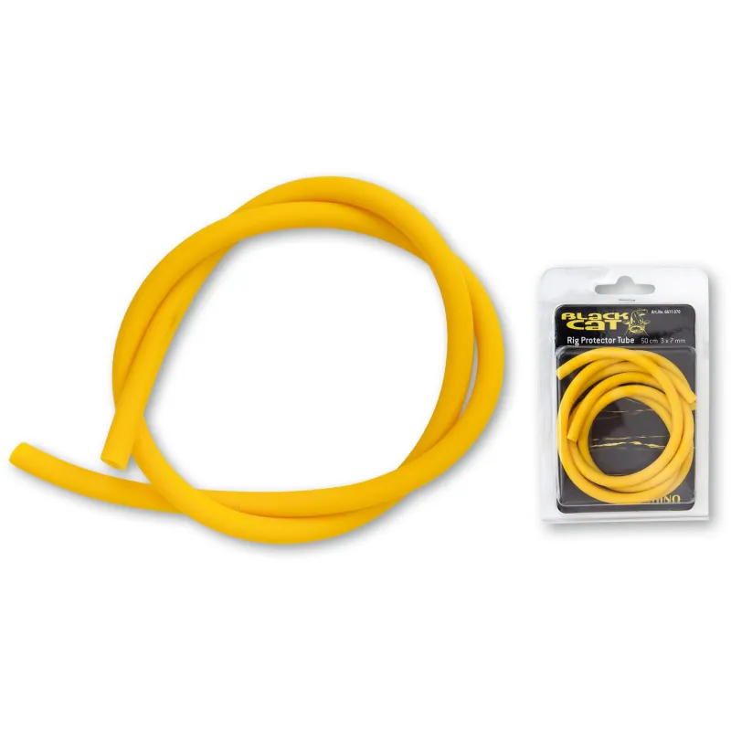Black Cat Rig Protector Tube – Tube Caoutchouc Souple Silure – 1 m