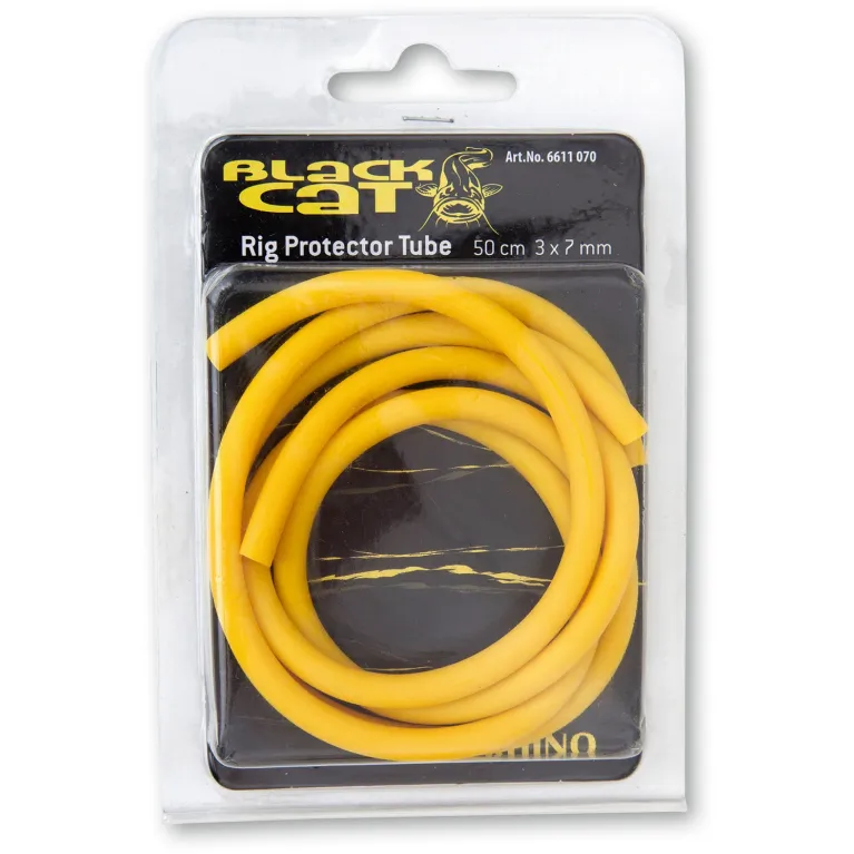 Black Cat Rig Protector Tube – Tube Caoutchouc Souple Silure – 1 m
