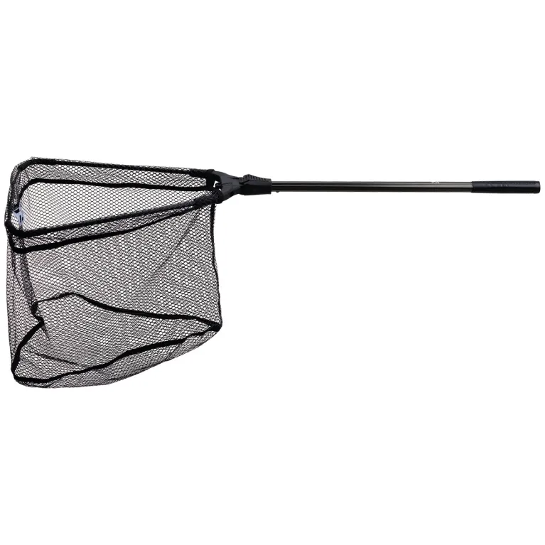 Daiwa Épuisette Filet Caoutchouc – Manche 50 cm