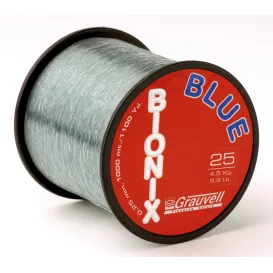 NYLON GRAUVELL BIONIX BLUE 1000M