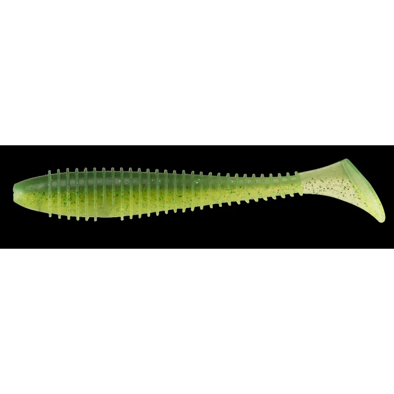 Keitech Swing Impact Fat 3.8" – Leurre Souple Shad 9,6 cm – Par 6