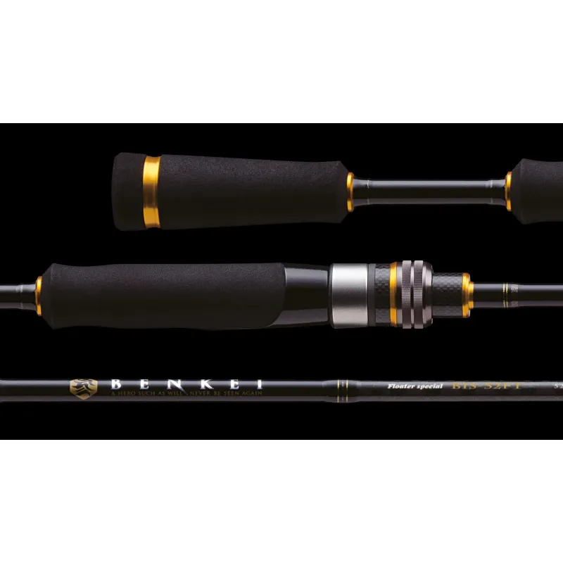 Major Craft Benkei 722 M FLE Noir – Canne spinning 7-21 g