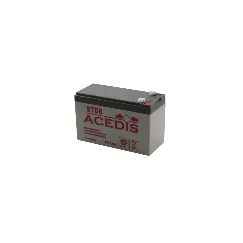 Acedis Batterie Étanche 12 V – Sondeur 7,6 Ah ou 13 Ah