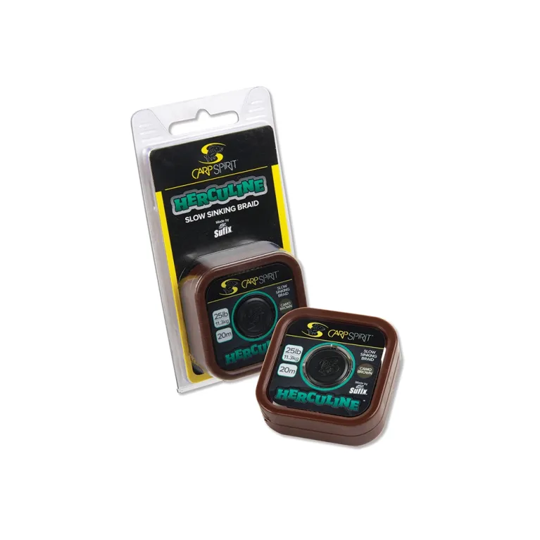 TRESSE A BAS DE LIGNE CARPE CARP SPIRIT HERCULINE GREEN