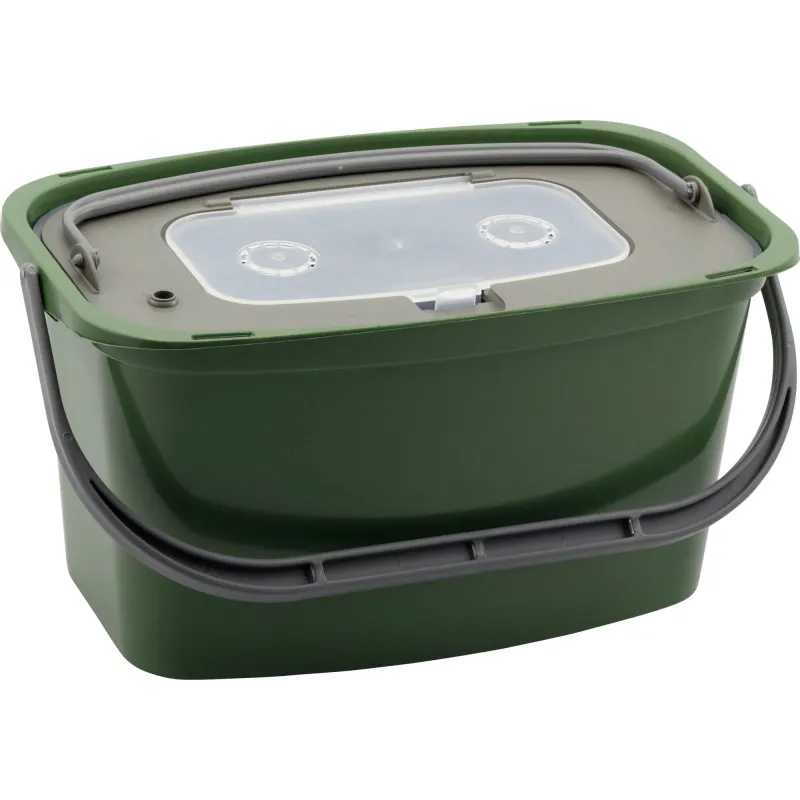 Plastilys Seau Vivier Green 7 L – Seau avec vivier intégré