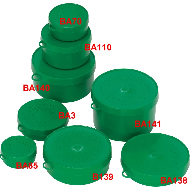 Plastilys Boîte à Asticots BA85 – Boîte à esches 0,18 L