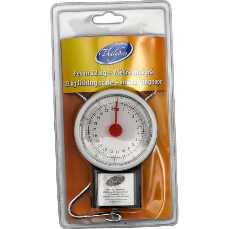 Thalydris Peson 22 kg – Peson à aiguille avec mètre intégré