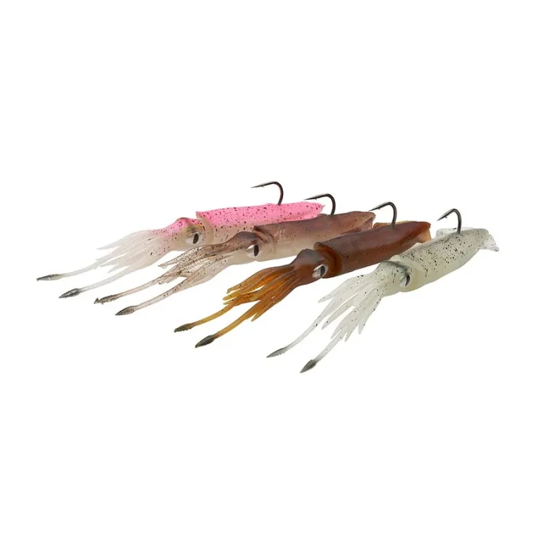 Savage Gear 3D Swim Squid 125 mm – Leurre calamar 25 g