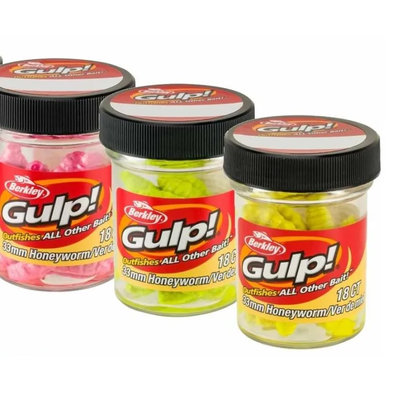 Berkley Gulp! Alive! Honey Worm 45 mm – Appât truite