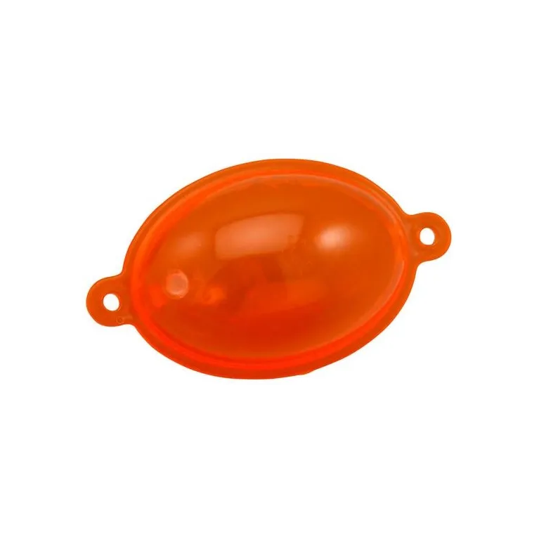 Plastilys Plastifloat Oval Orange – Bulle de pêche
