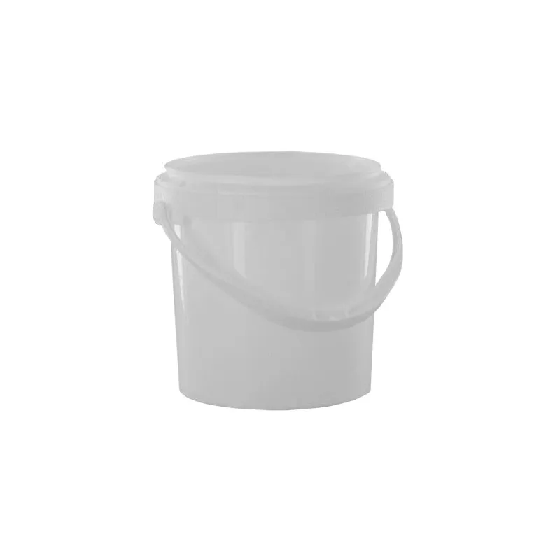 Plastilys Seau Blanc 3 L – Seau avec couvercle