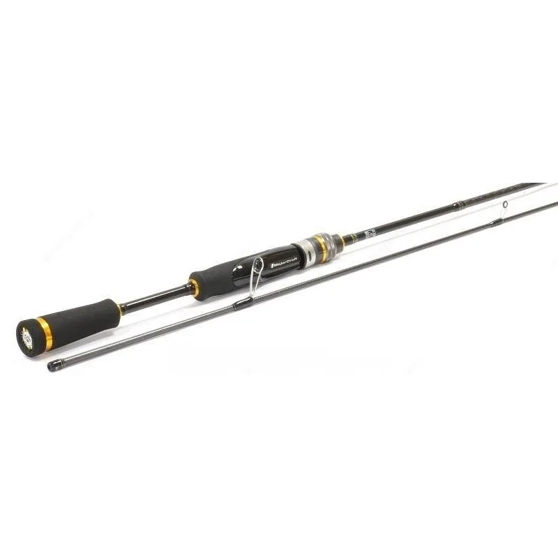 Major Craft Benkei 722 ML FLE Noir – Canne spinning 3-12 g
